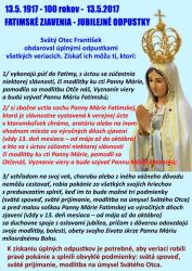 2017-05-13 Fatimská storočnica - Odpustky_Clanok.jpg -