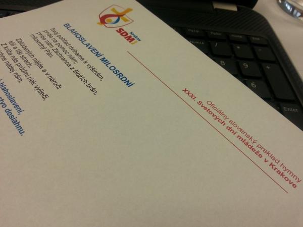 Hymna SDM v slovenčine je na svete