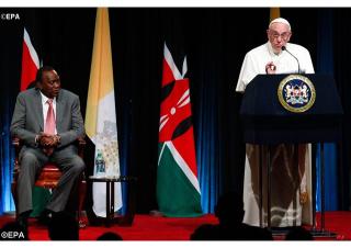 Príhovor pápeža Františka predstaviteľom Kene: Mládež, ekológia, demokracia