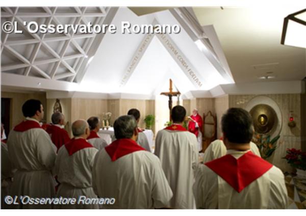 Ranná homília pápeža Františka o nebezpečenstve klerikalizmu v Cirkvi