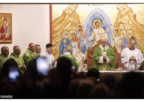 Svätý Otec František navštívil rímsku farnosť v Setteville