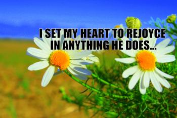 Nastavujem svoje srdce...